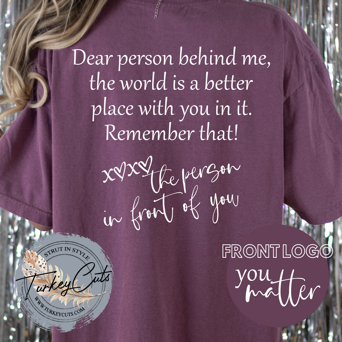 You Matter Comfort Color Tee