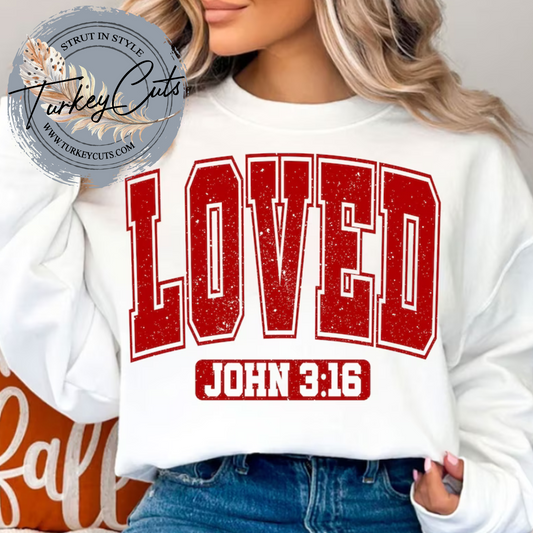 Loved John 3:16