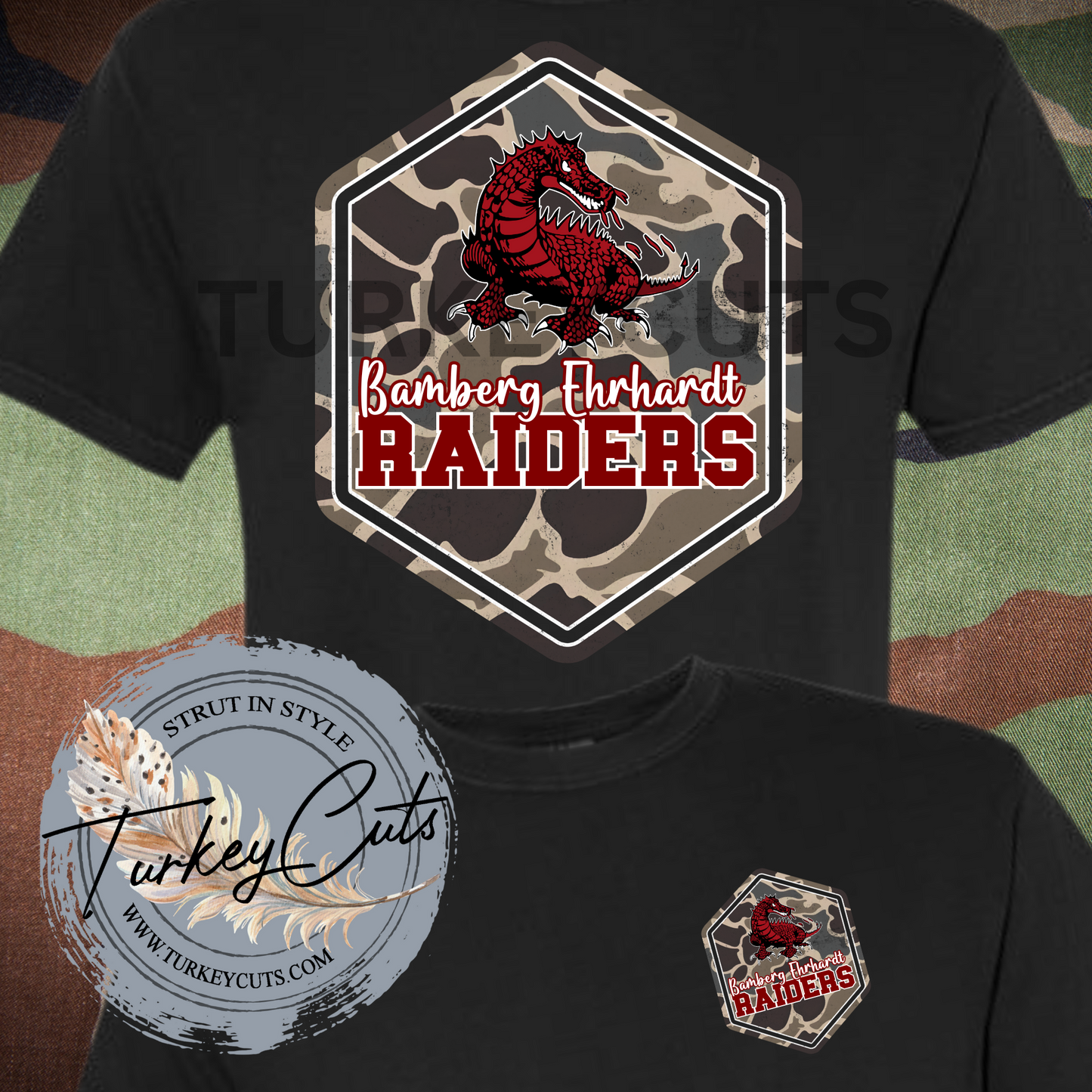 Bamberg Ehrhardt Raiders Camo