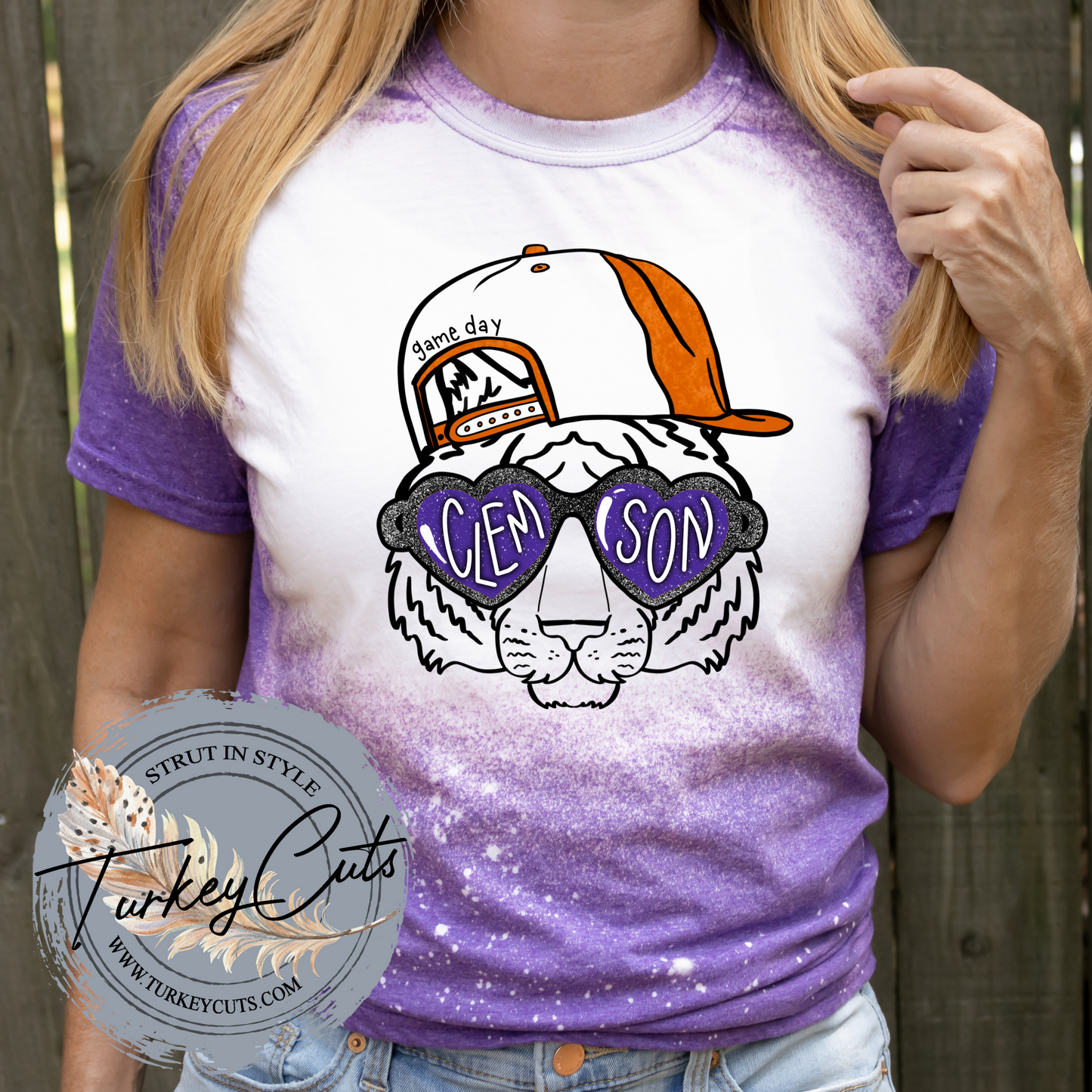 Clemson GameDay Bleached Tee