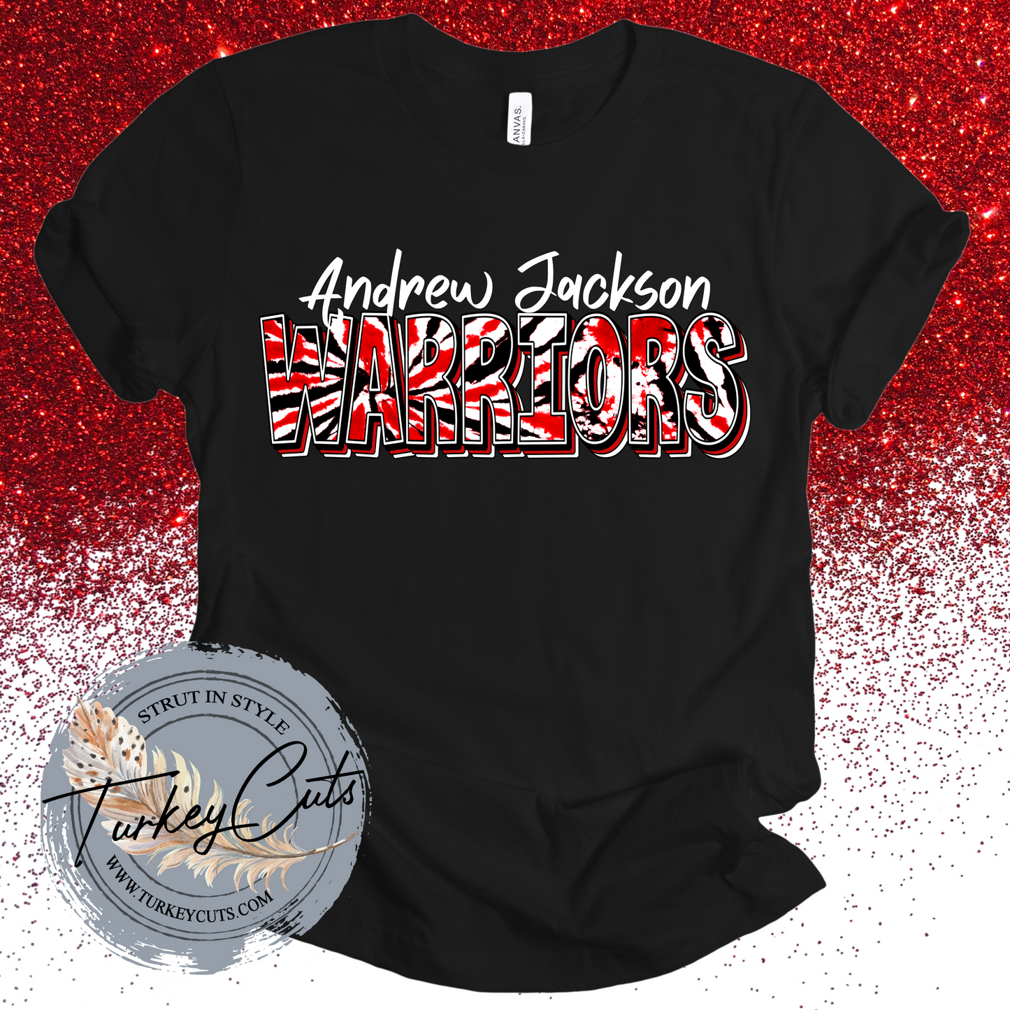 Tye Dye Andrew Jackson Warriors (YOUTH)