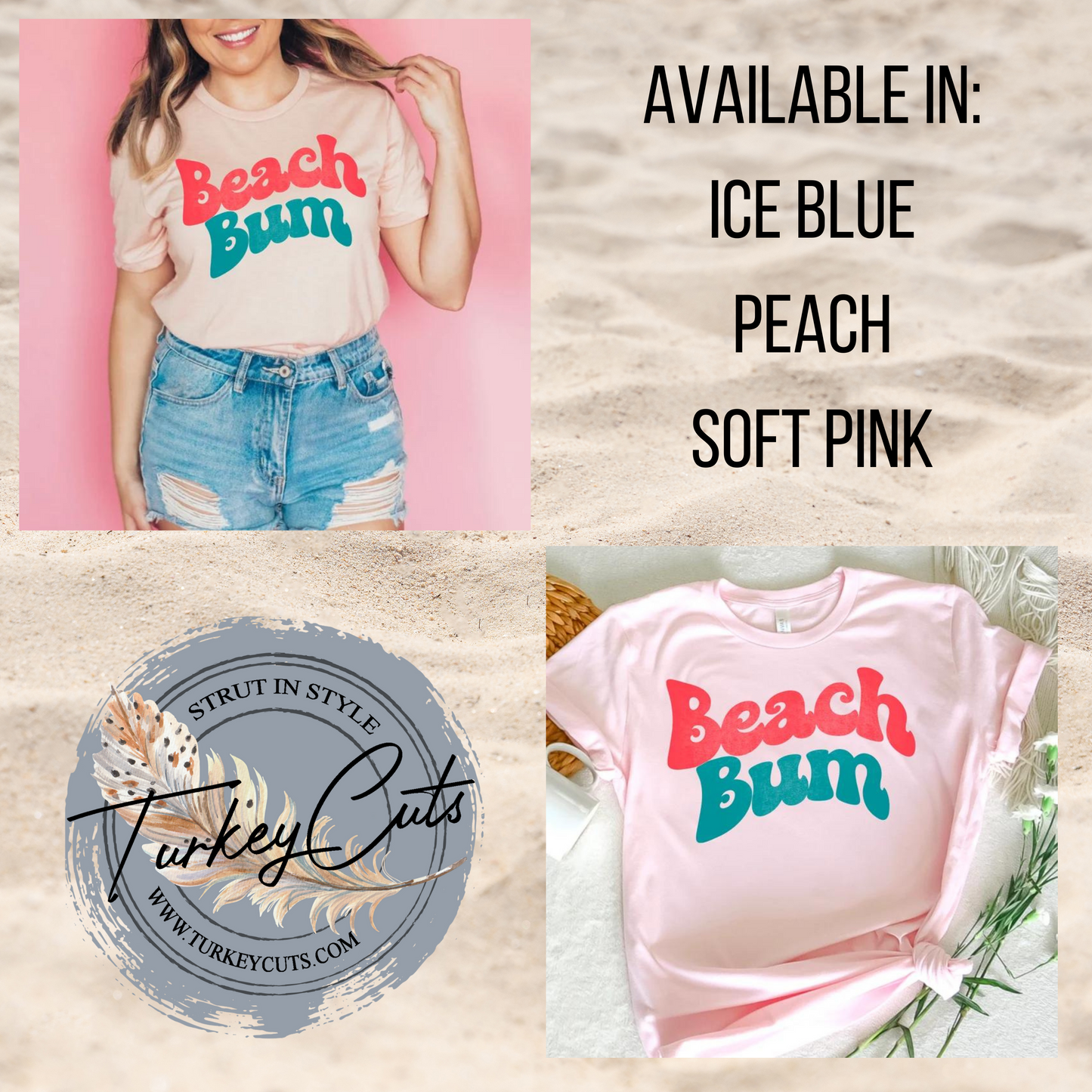 Beach Bum Tee!!