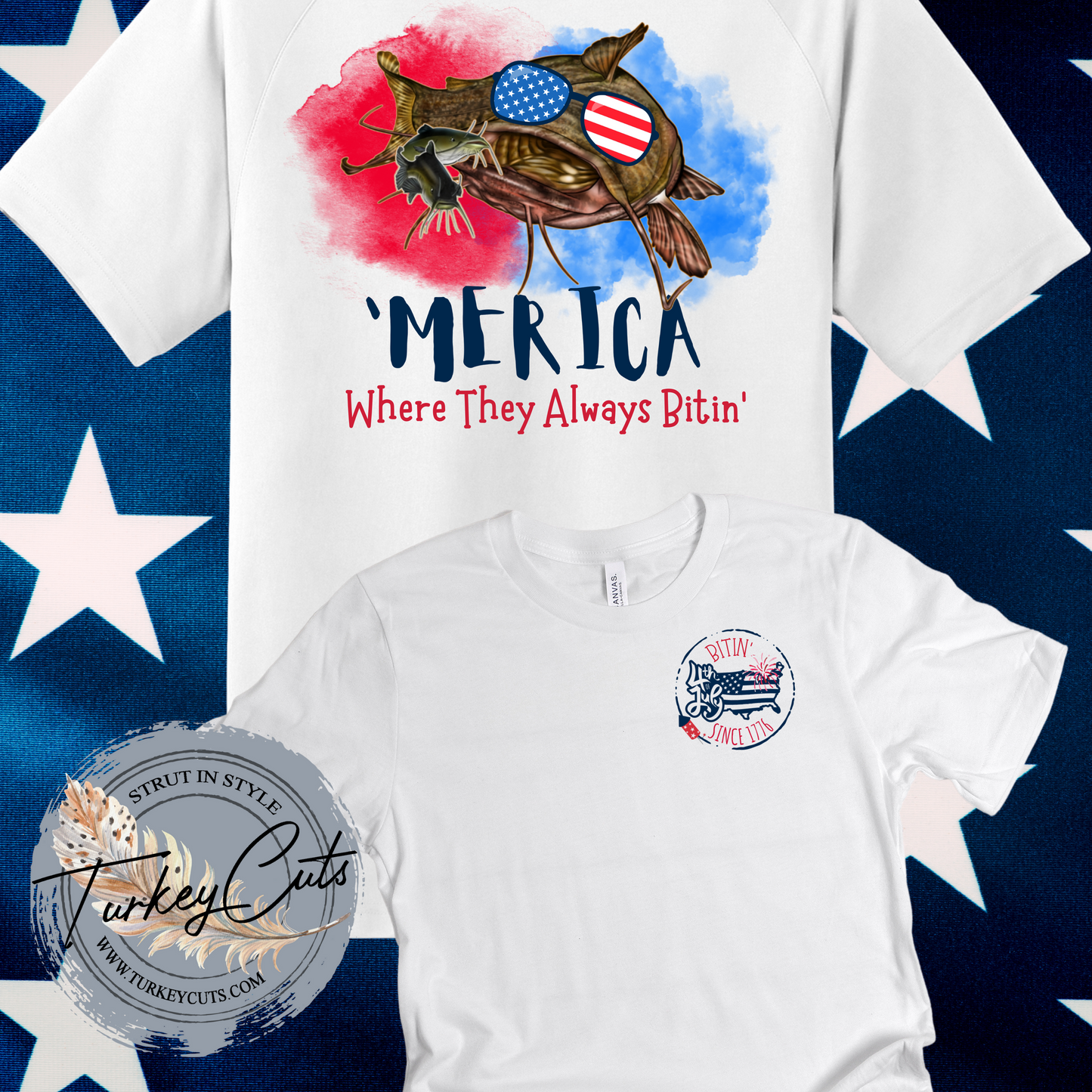 Bitin' Since 1776 Tee! ADULT