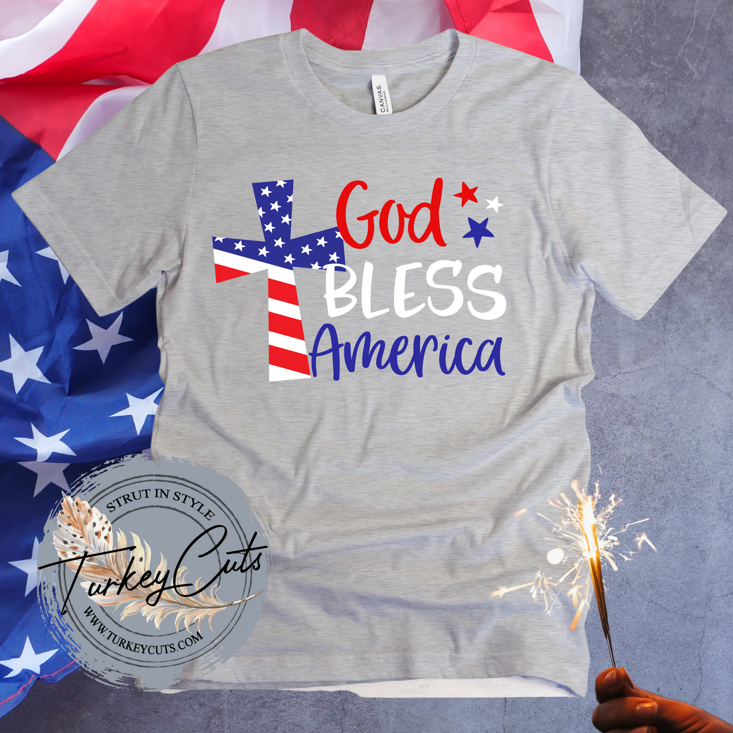 God Bless America Tee Special!! ADULT