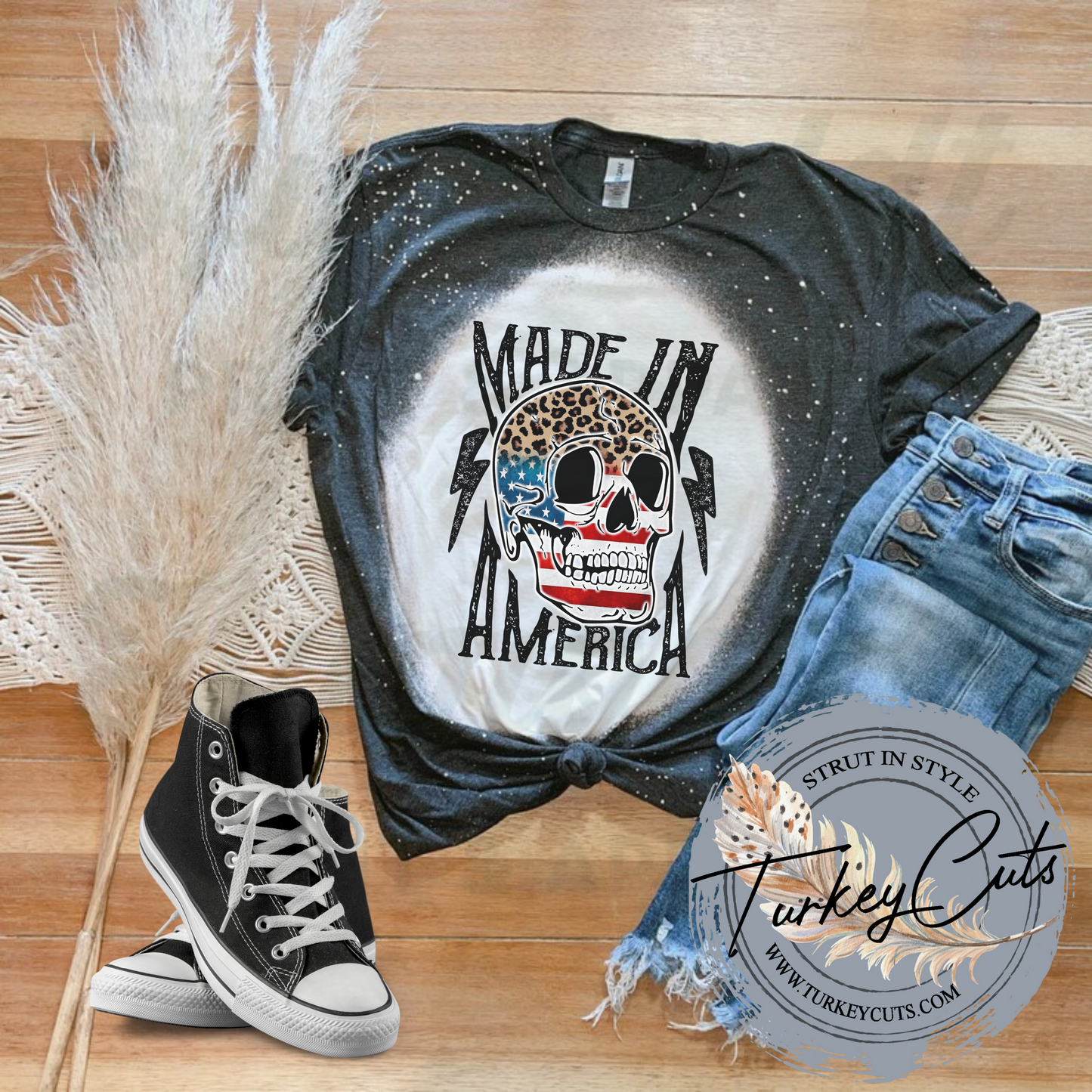 Made In America Bleached Tee