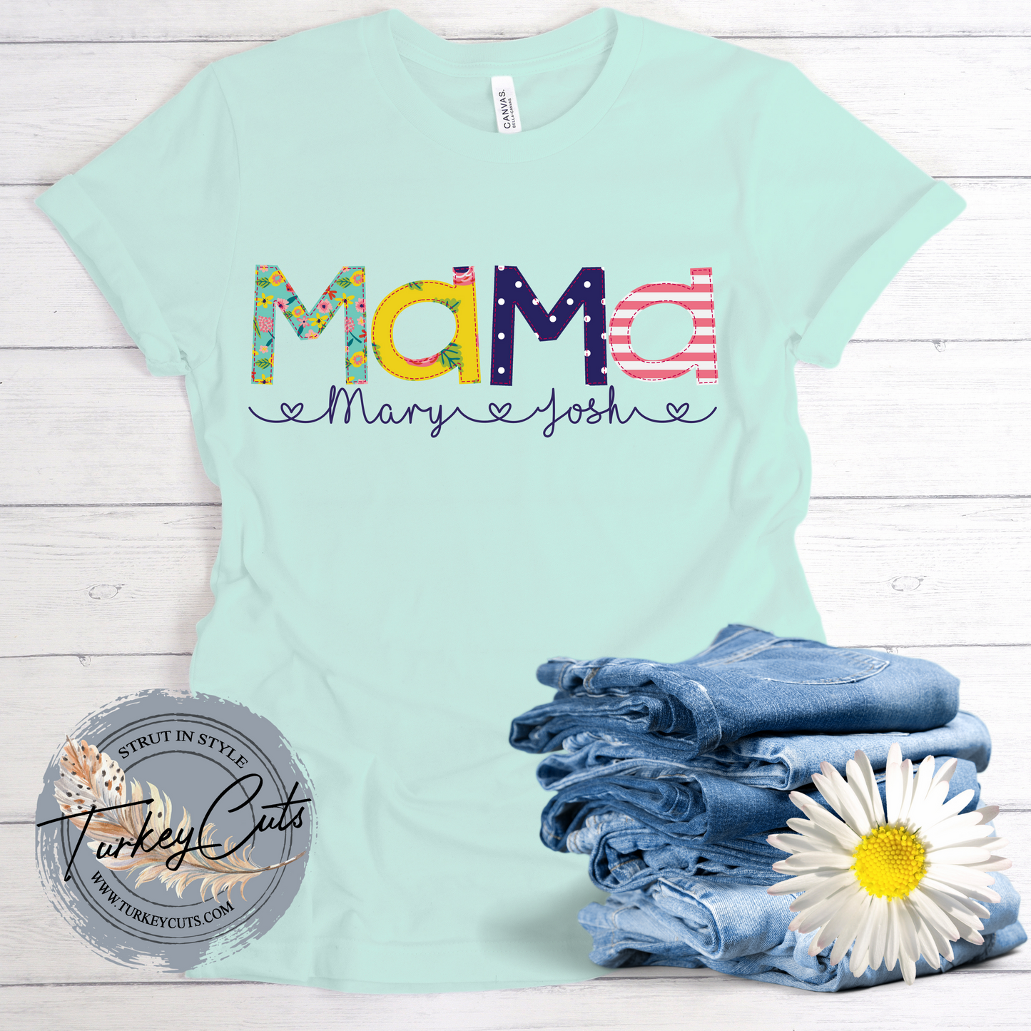 Mama (or ANY other title) Personalized Tees!!