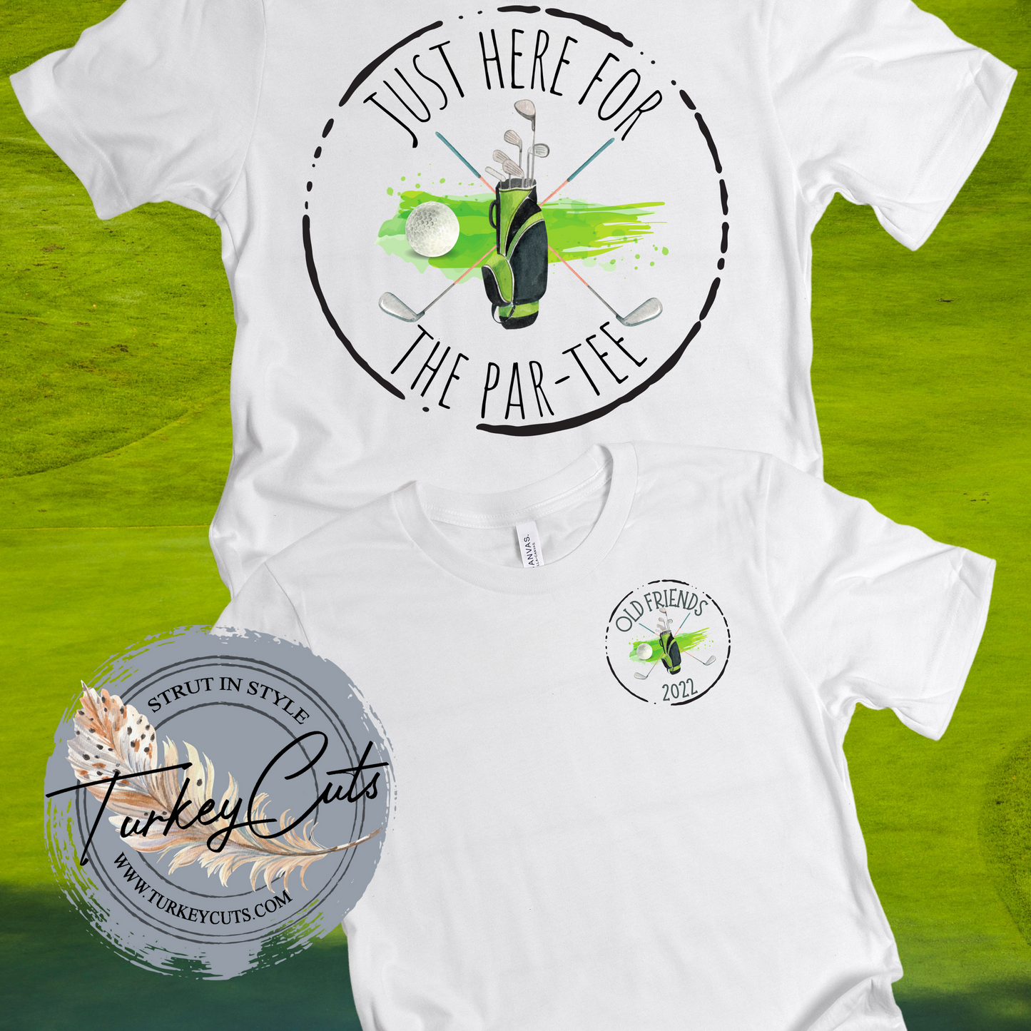 Old Friends Golf 2022 Tee!! ADULT