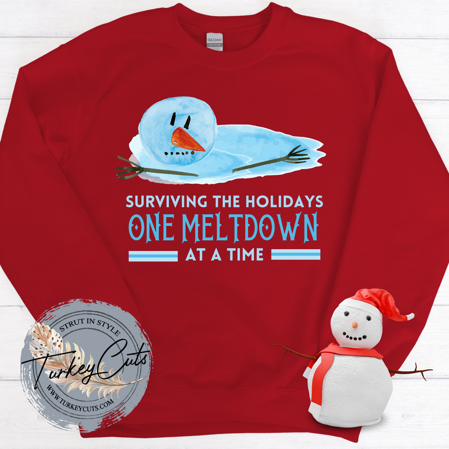 Surviving The Holidays (Red)