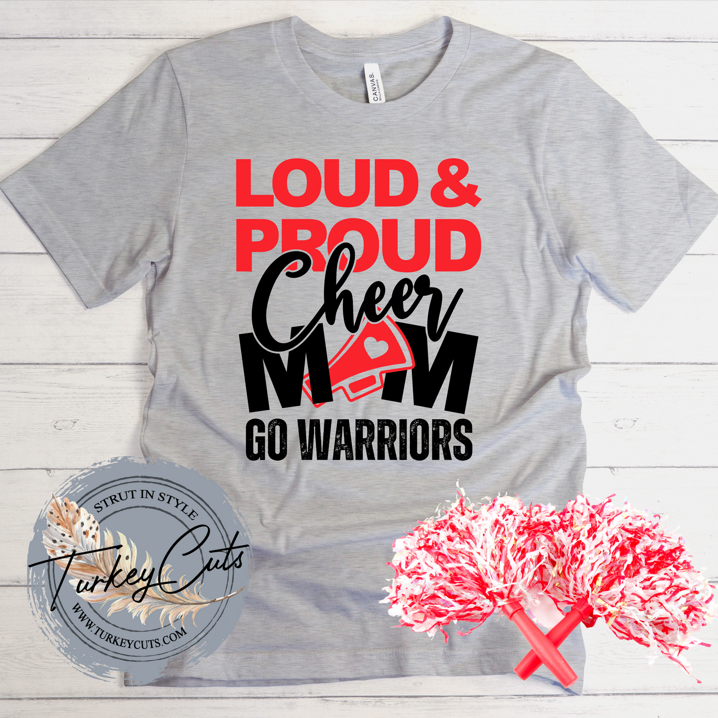 Warriors Cheer Mom