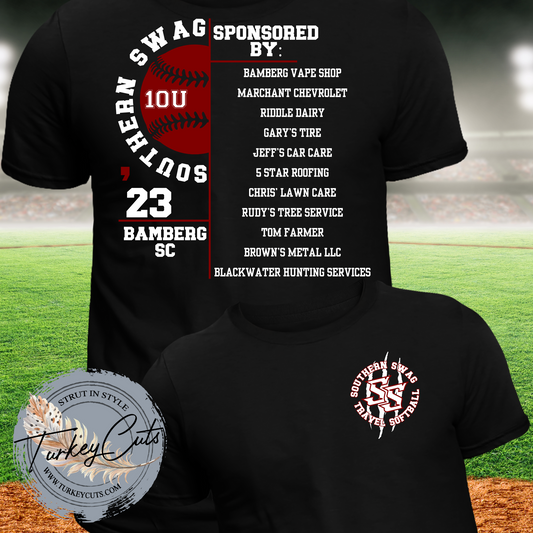 Southern Swag Sponsor Performance Tees