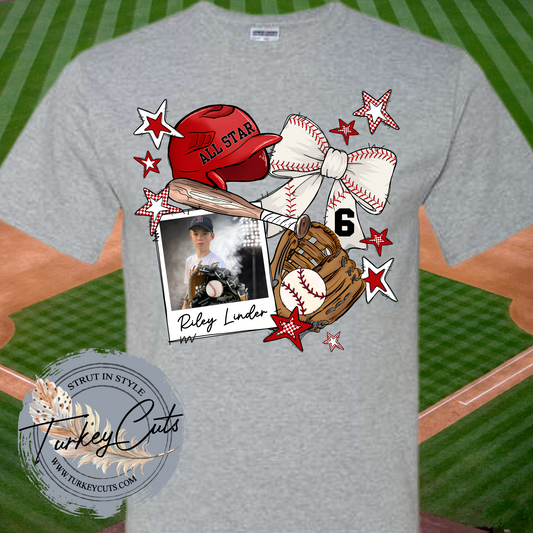 CUSTOM ALL STAR PHOTO TEE