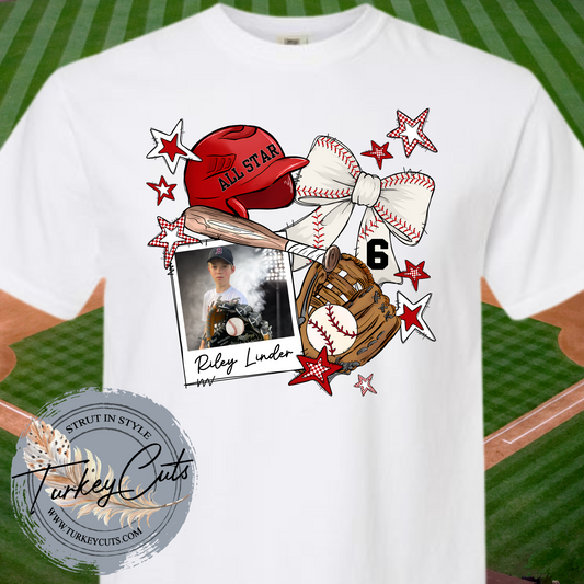 CUSTOM ALL STAR PHOTO TEE