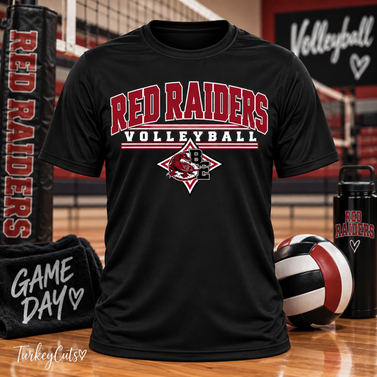Red Raiders Volleyball Fundraiser Tee