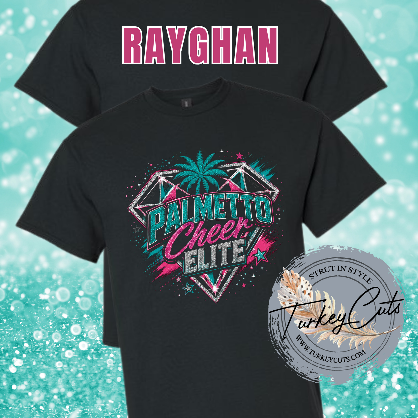PERSONALIZED PALMETTO CHEER ELITE 2026 TEE