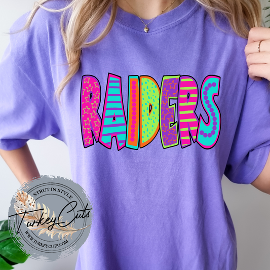 Raiders Color Outside Of The Box