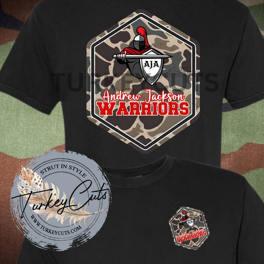 Andrew Jackson Warriors Camo