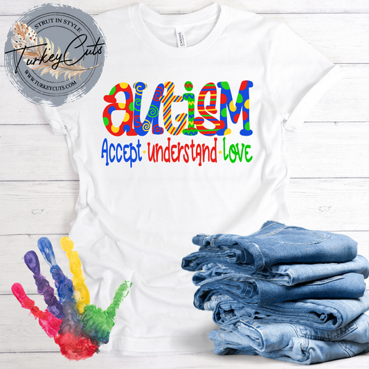 Autism Awareness Tees 3!! - Adult