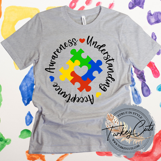 Autism Awareness Tees!! - Adult