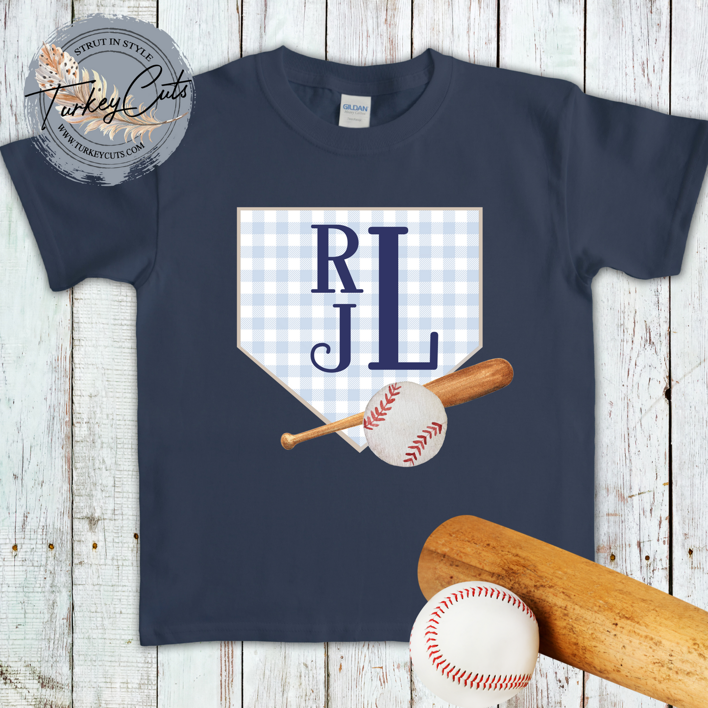 Boy's Baseball Personalized Tee