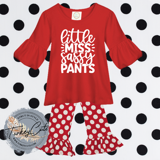 Little Miss Sassy Pants Set