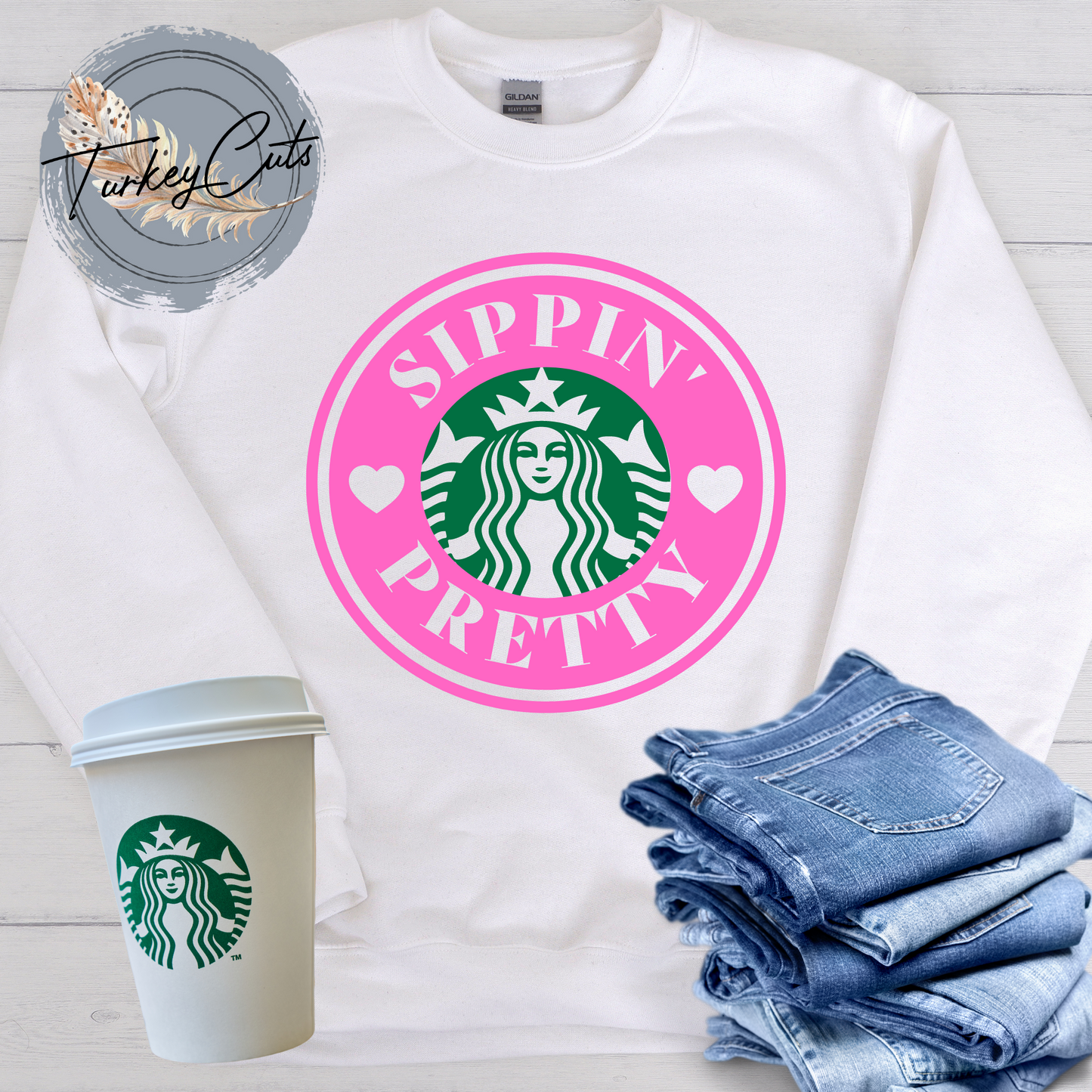 Sipping Pretty Sweatshirt