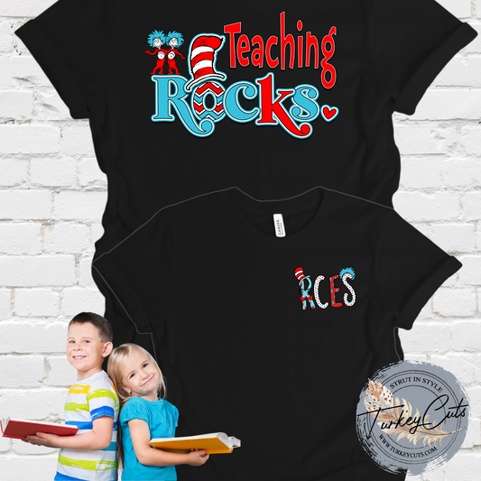 Teaching Rocks (personalized with ANY School Name)