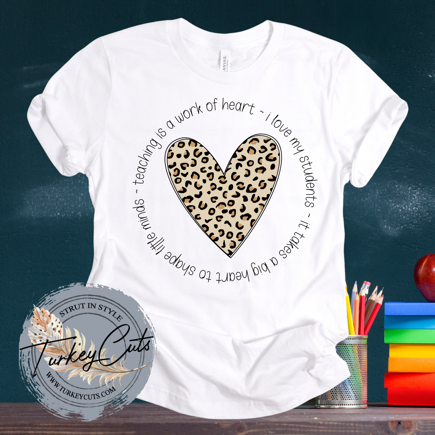 Teaching Work Of Heart (Animal Print Collection)