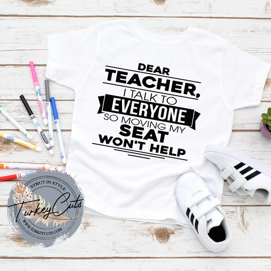 Dear Teacher